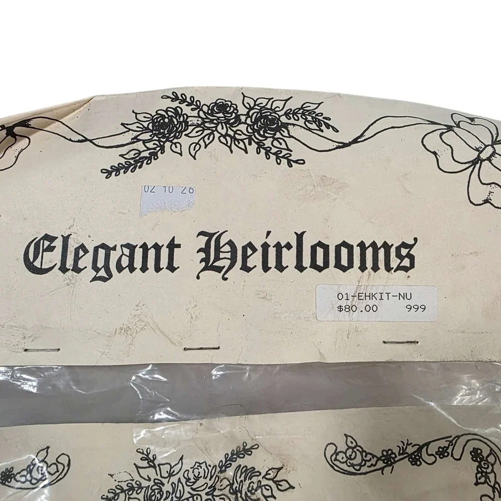 RARE Vintage Elegant Heirlooms Nutcracker‎ Christmas Stocking Knitting Kit 23